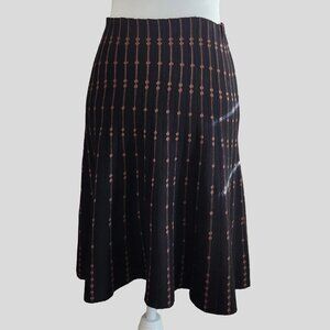 Max Studio A-line knit skirt | Medium